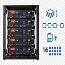 LiFePO4 51,2V Rack-Batterieserie - 2
